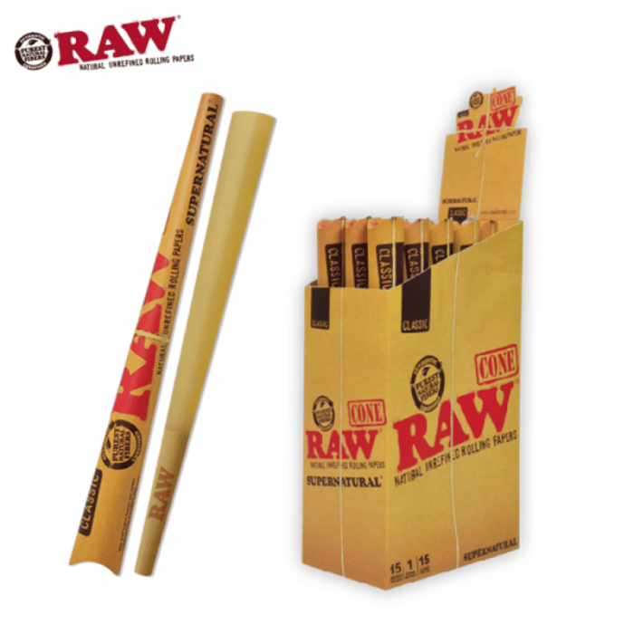 Raw Classic Cone Supernatural - 1CT/15PK